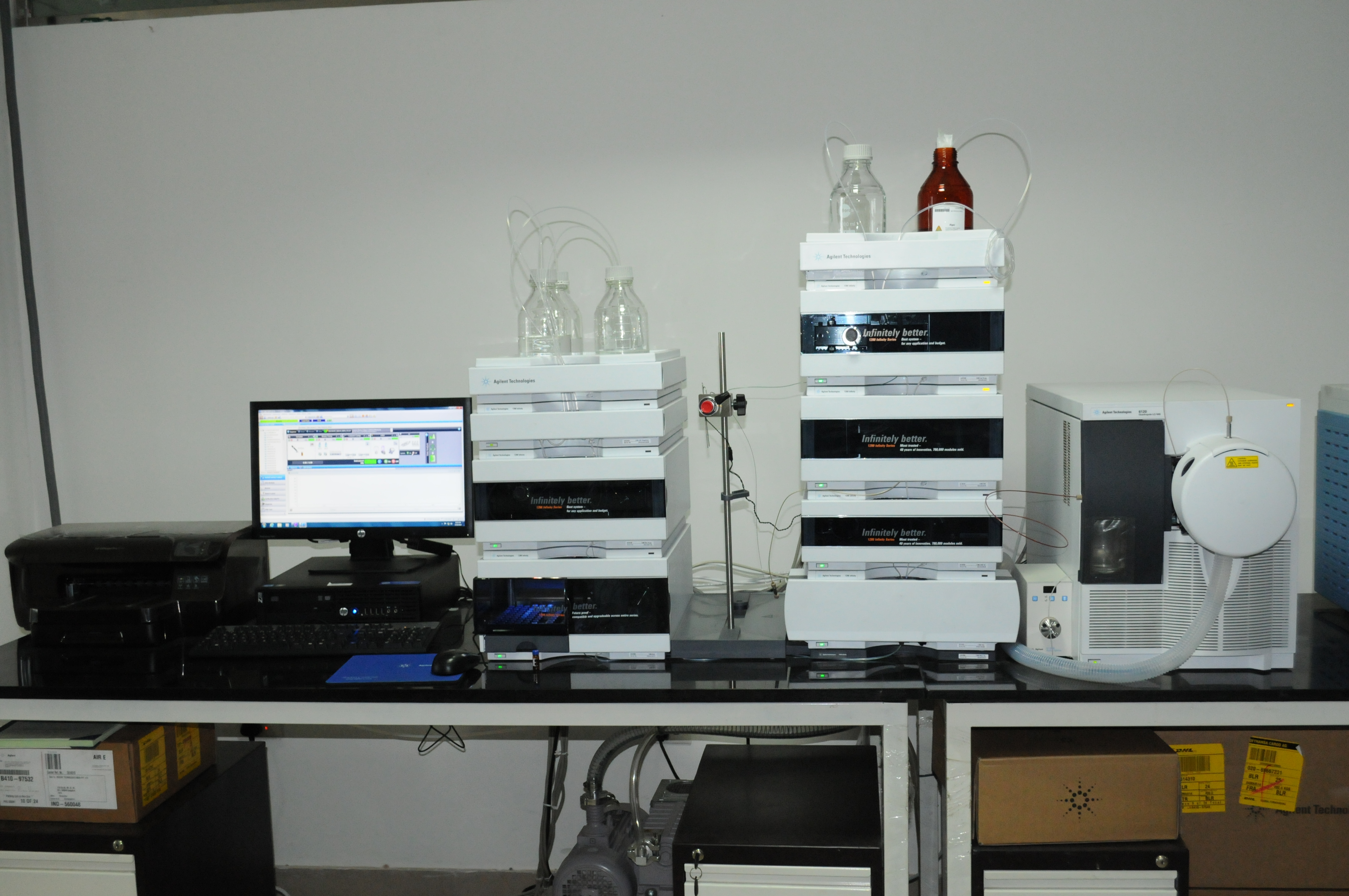 Using high performance liquid chromatography HPLC a